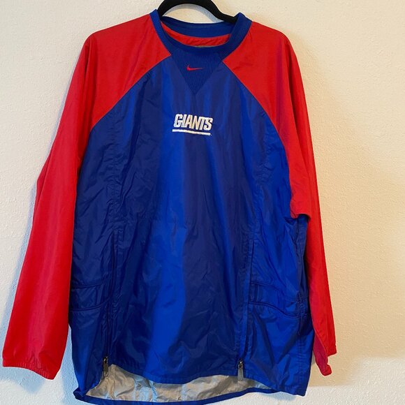 Vintage Nike NY Giant Pullover Windbreaker - Picture 1 of 4